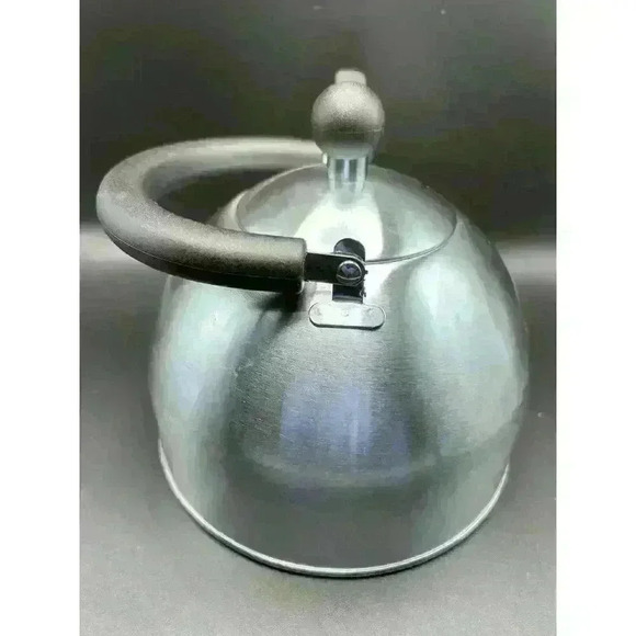 Stewart Primula Whistling Tea/Coffee Kettle 1.5qt Folding Handle - Picture 4 of 6